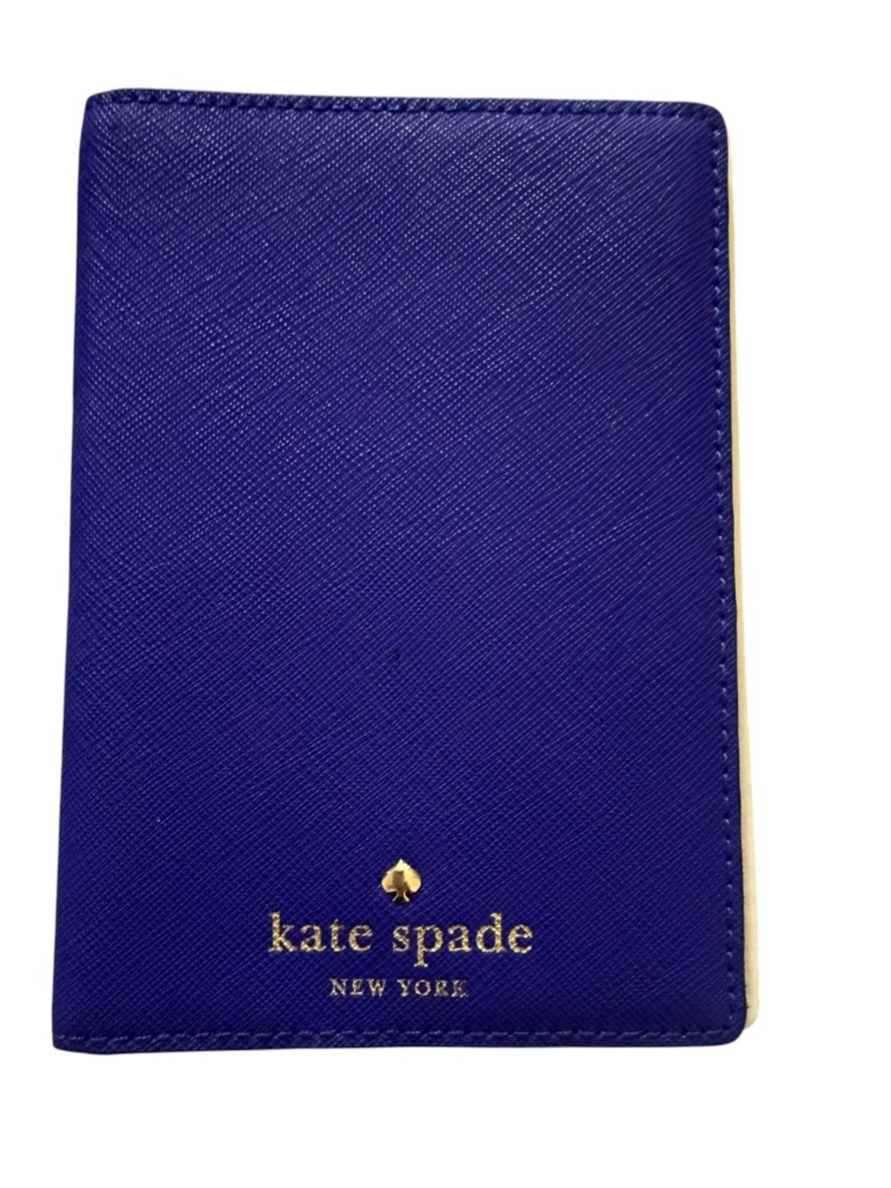 NWT Kate Spade Royal Blue Leather Passport Holder